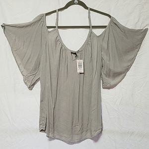 Torrid Cold Shoulder Top NWT